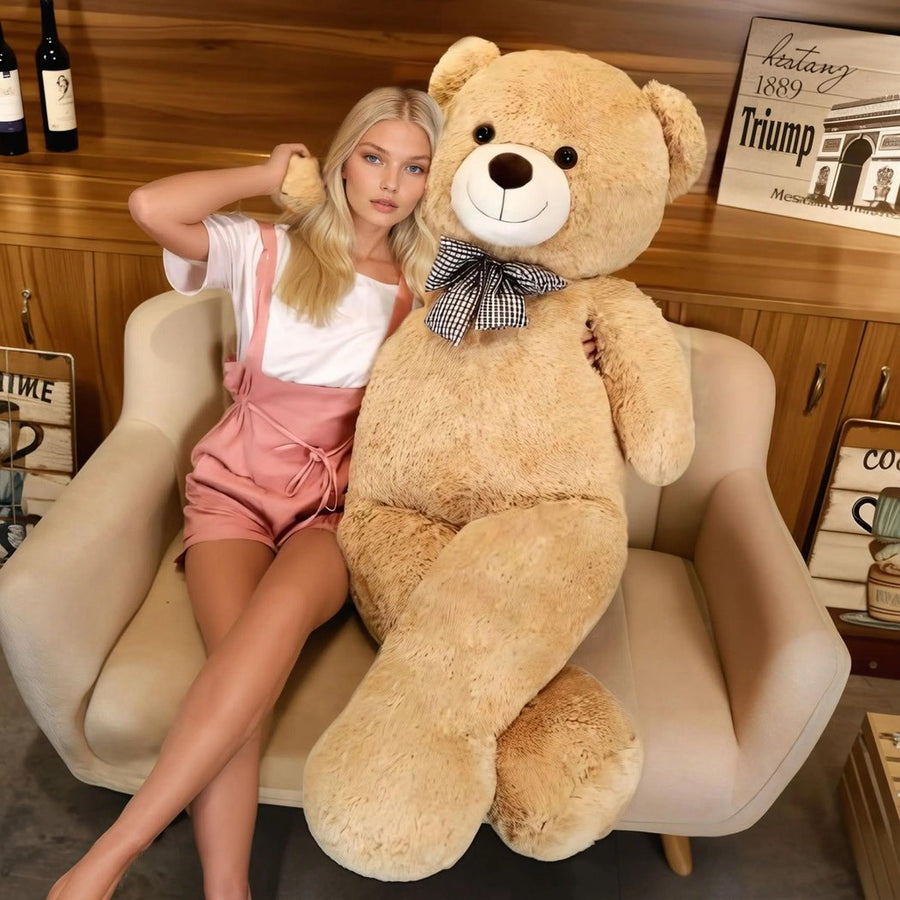 Ours géant en peluche Teddy avec nœud papillon