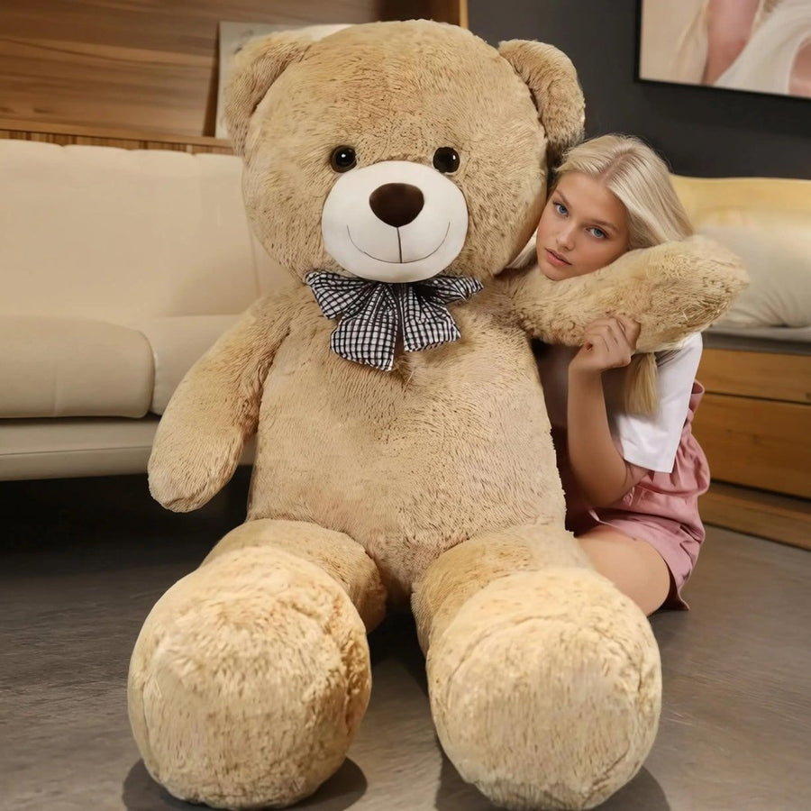 Ours géant en peluche Teddy avec nœud papillon