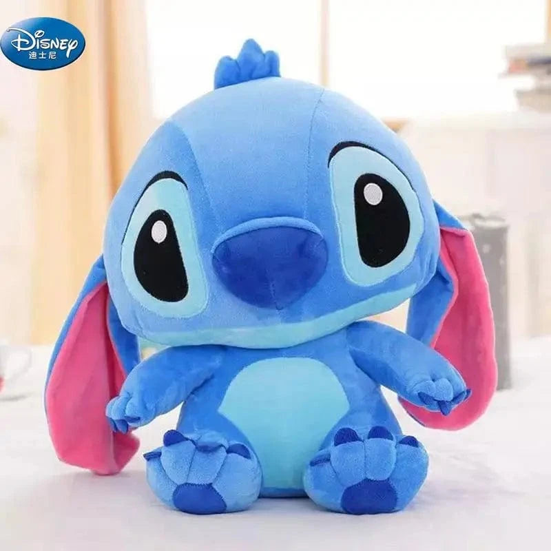 35-65 cm Disney Aoger Lilo & Stitch peluche poupée édition point Rose poupée créative Kawaii oreiller jouet cadeau d'anniversaire pour fille
