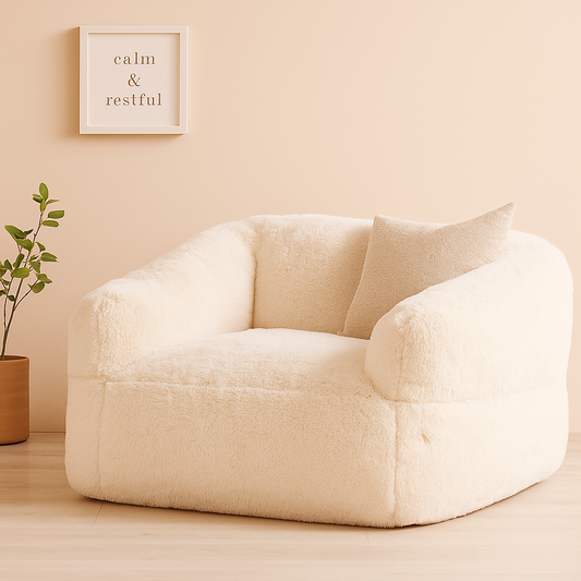Pouf Confort Mousse Mémoire | Détente & Élégance au Quotidien