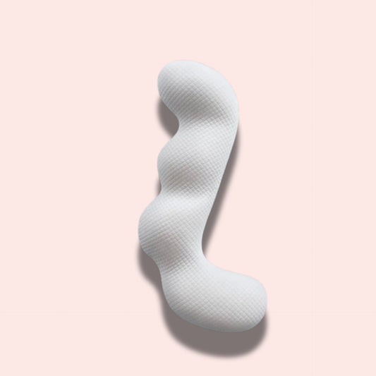 Oreiller ergonomique Olevo en mousse mémoire – Long coussin de jambe spécial sommeil latéral, démontable et lavable