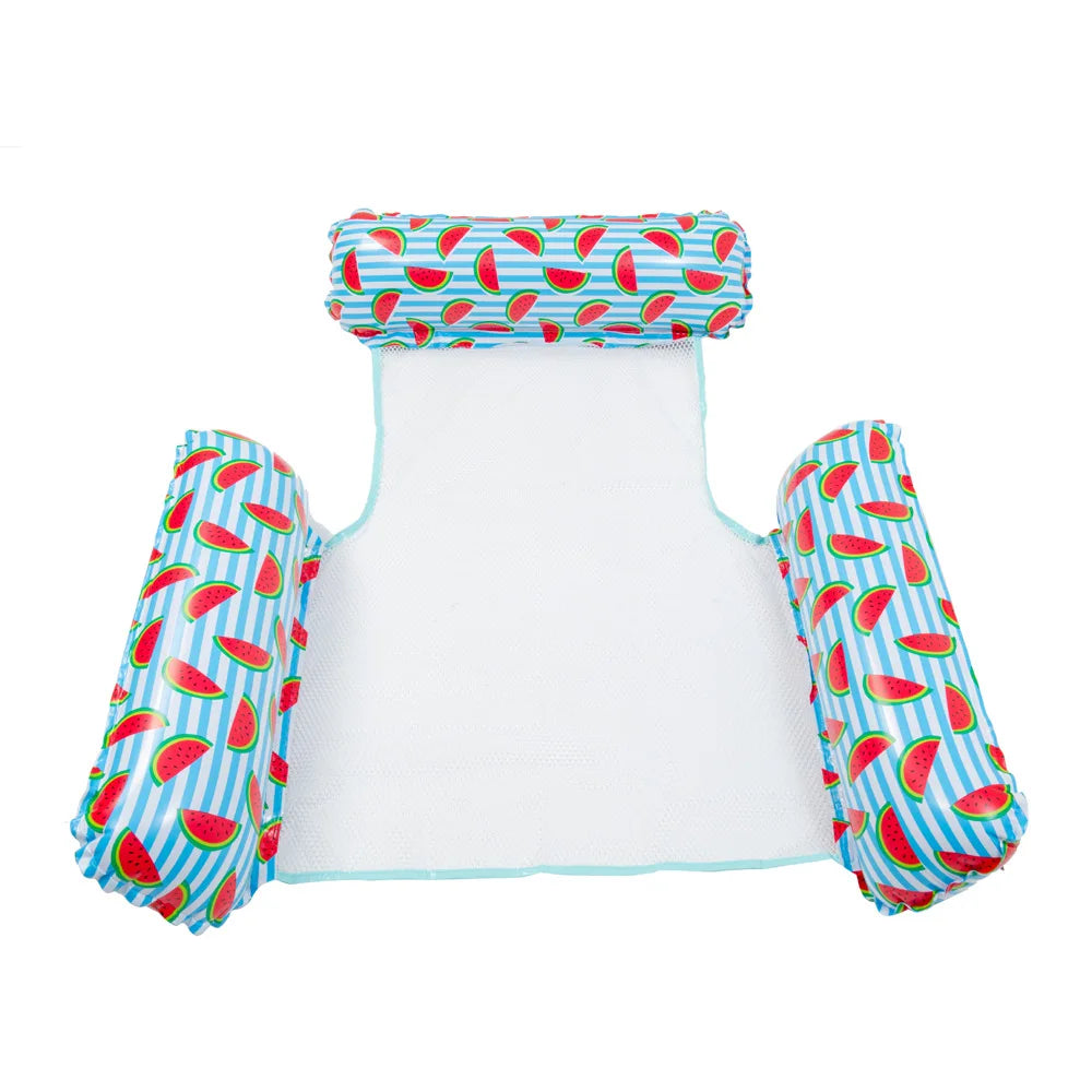 Hamac d’eau gonflable 130 × 122 cm – L’été en toute détente