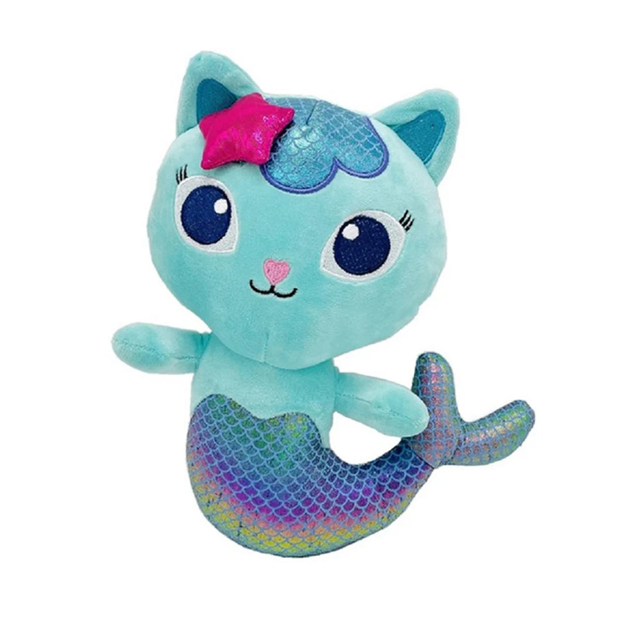 Peluche Chat Kawaii Arc-en-Ciel avec Corps Velours Dégradé