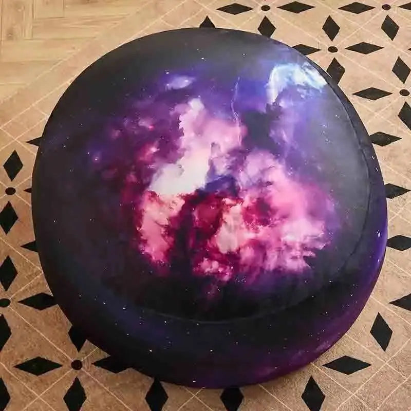 Pouf rond & grand – Siège moelleux motif Totoro / Garfield / Doraemon