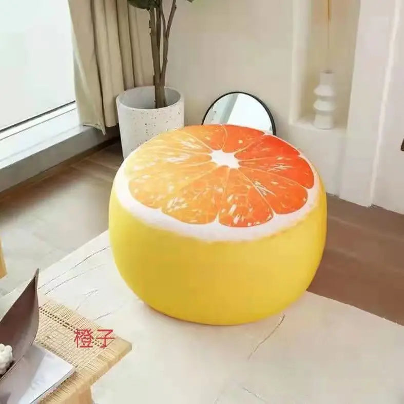 Pouf rond & grand – Siège moelleux motif Totoro / Garfield / Doraemon