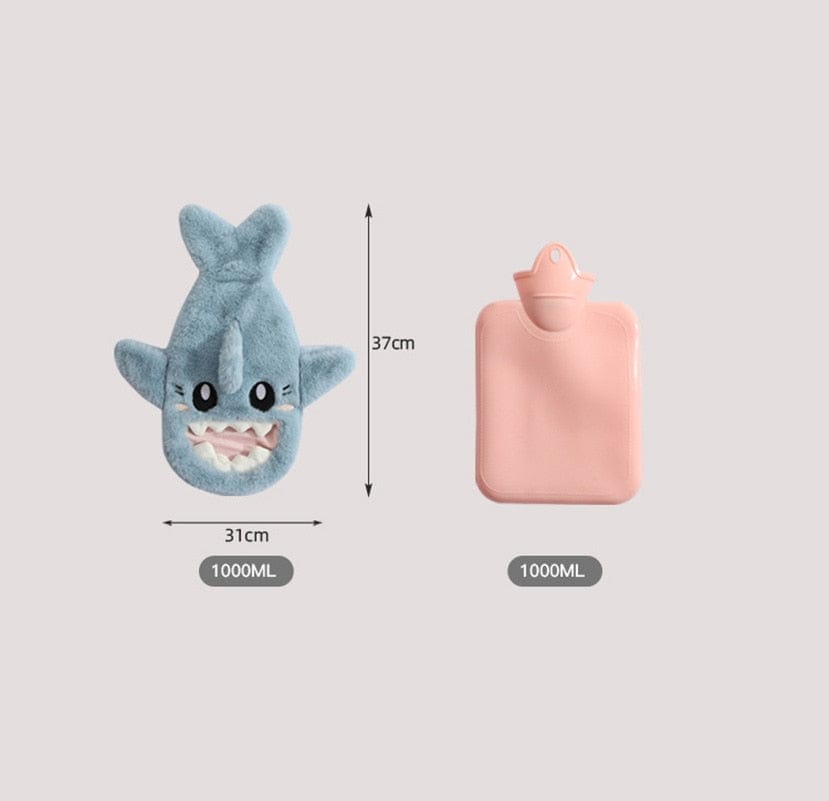 Bouillotte Peluche Baleine