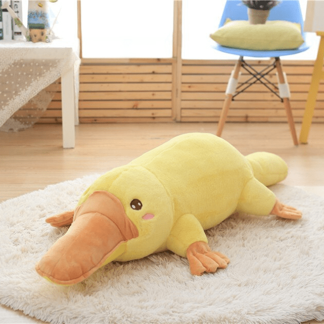 Canard coin coin en peluche ultra moelleux