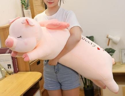 Cochon géant endormi tout doux