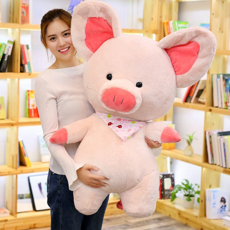 Cochon Peluche Géante - Pompom™