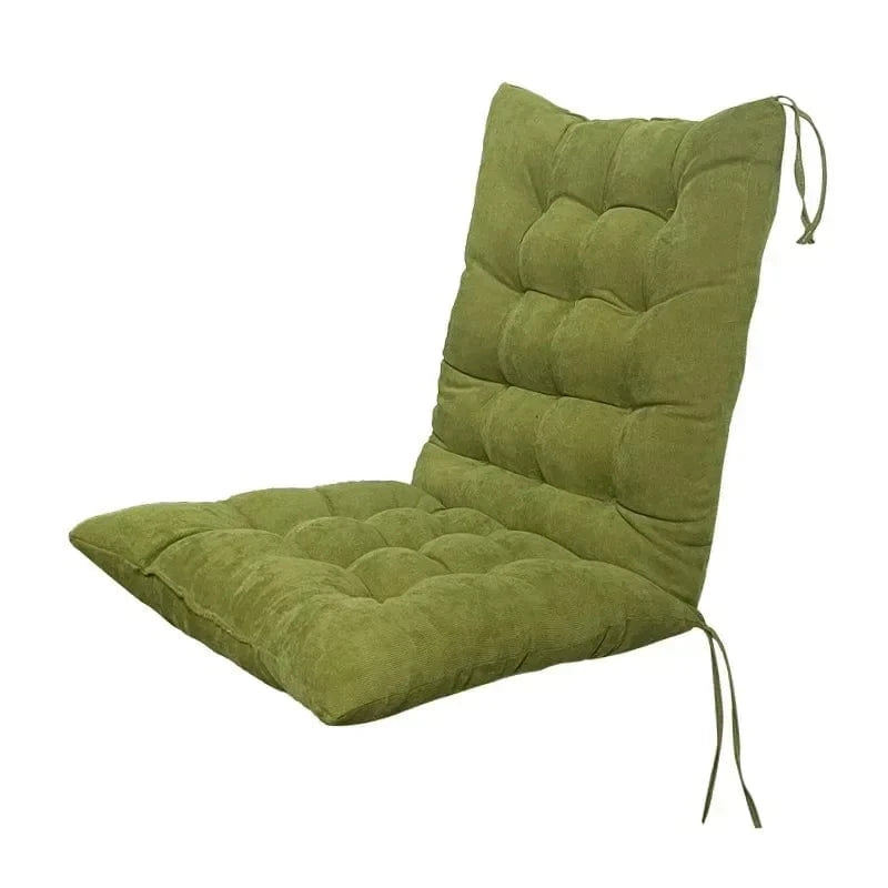 Coussin de Chaise 100×45 cm – Ultra Confort & Antidérapant Vert / 45x100cm
