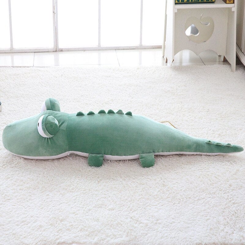 Coussin en peluche reptile sauvage confortable
