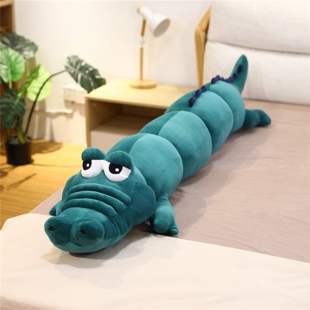 Crocodile en Peluche - Criko™ 80 cm / Vert