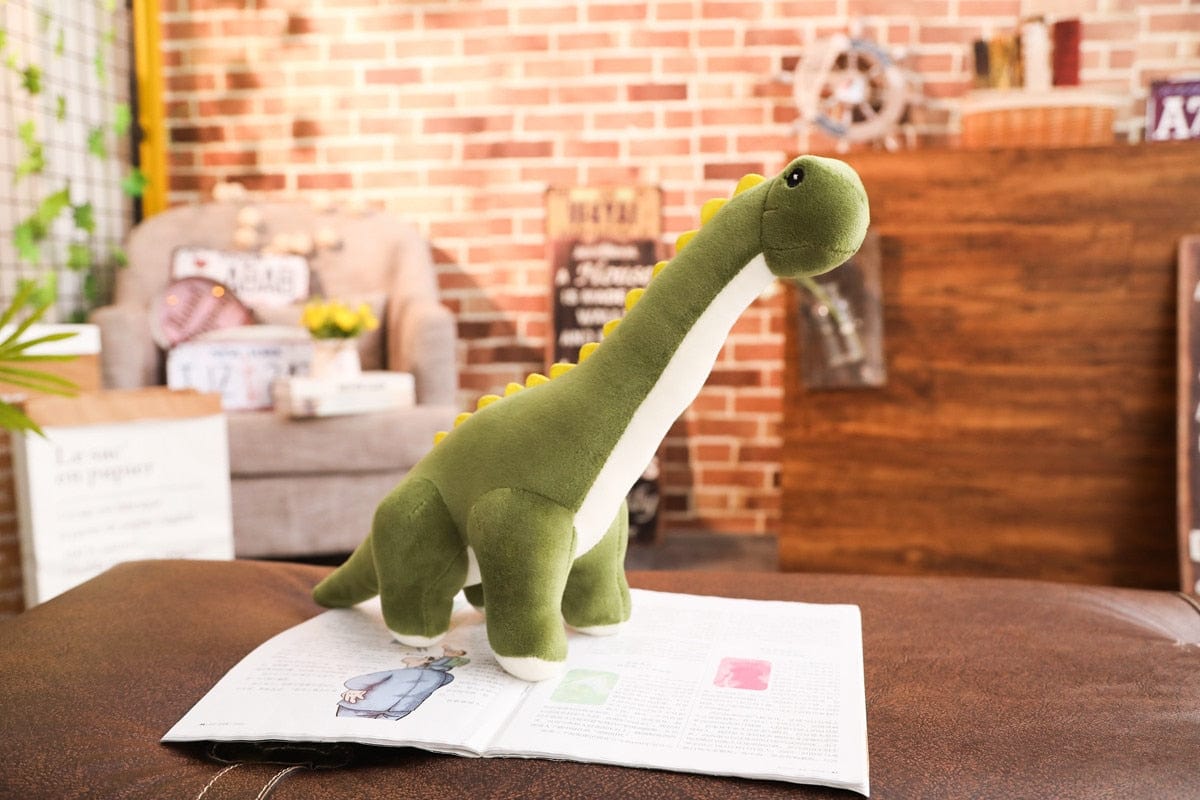 Dinosaure géant en peluche vert idéal pour cadeau