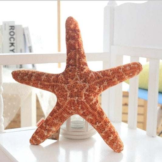 Étoile de mer en peluche pour des siestes confortables