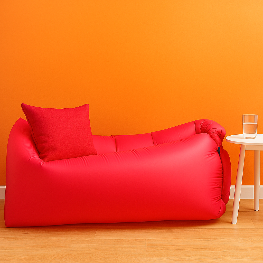 Fauteuil gonflable "Lazy Sofa" – Parfait pour extérieur & intérieur