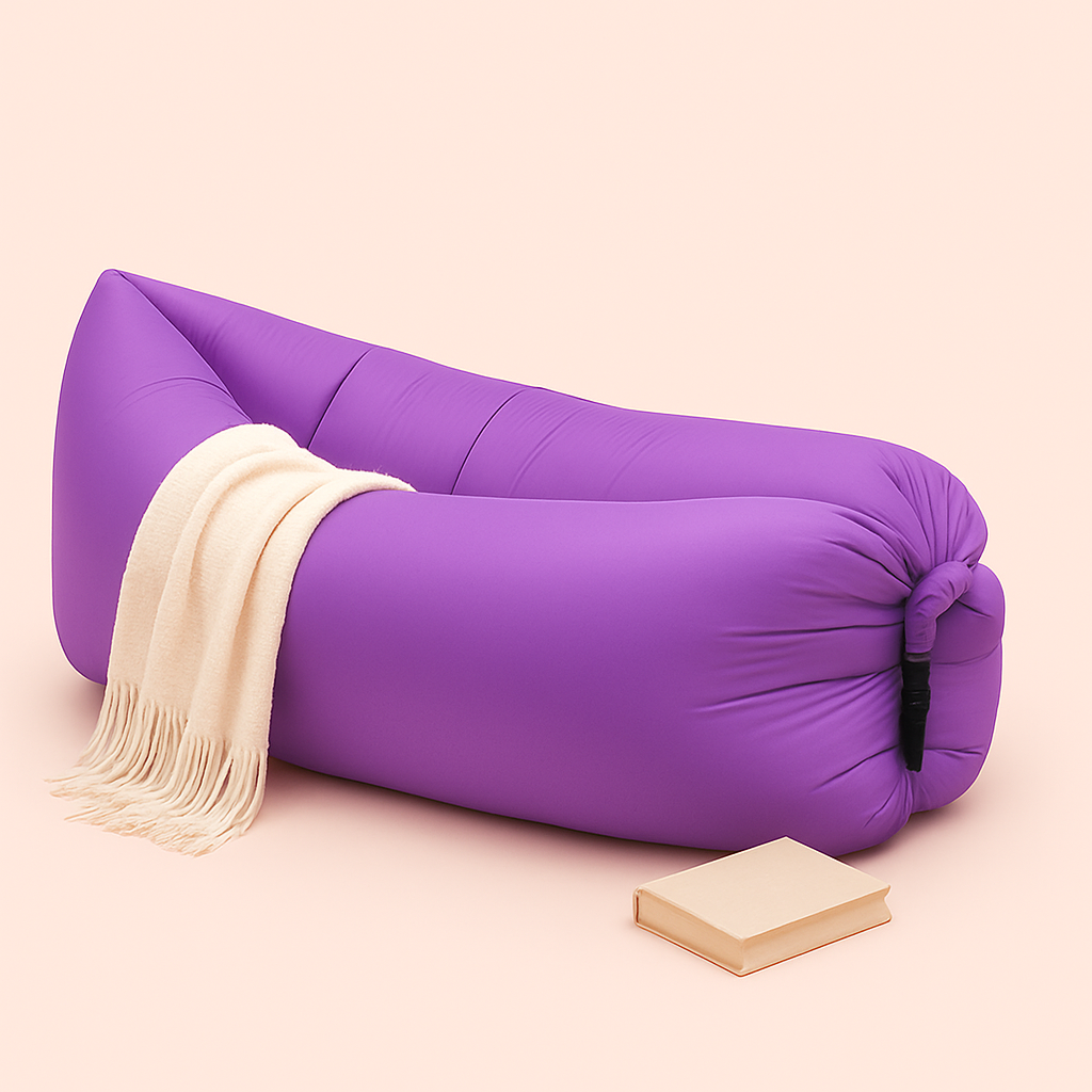 Fauteuil gonflable "Lazy Sofa" – Parfait pour extérieur & intérieur
