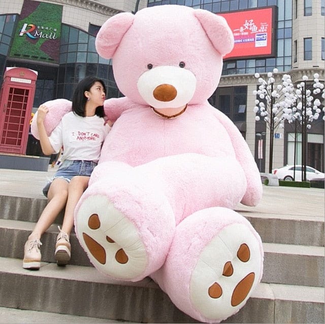 Grande peluche en forme de nounours à aimer tendrement