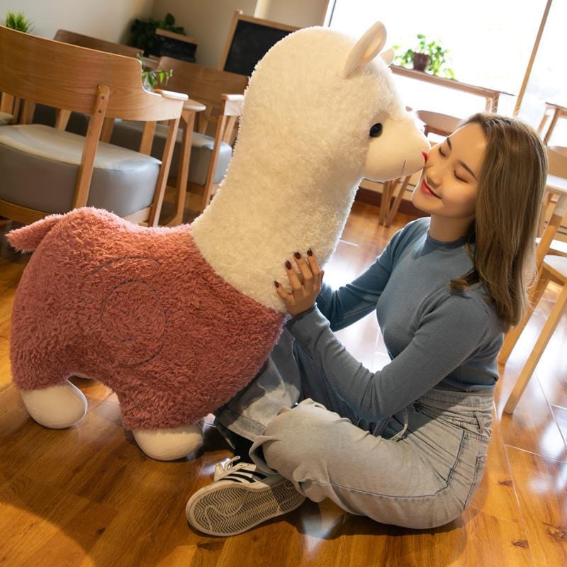 Grande Peluche Lama - Fluff™