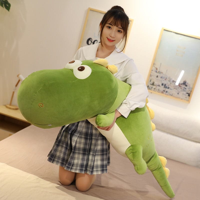 Gros bébé dinosaure en jouet peluche