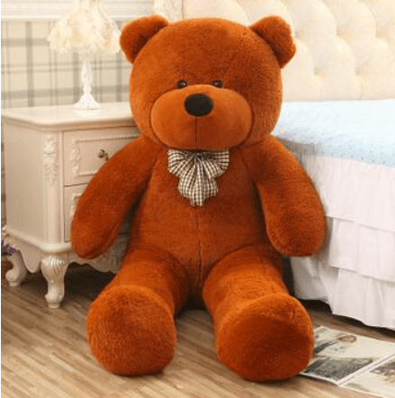 Gros Nounours Géant - HugHue™ 80 cm / Marron