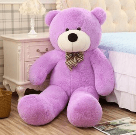Gros Nounours Géant - HugHue™ 80 cm / Violet