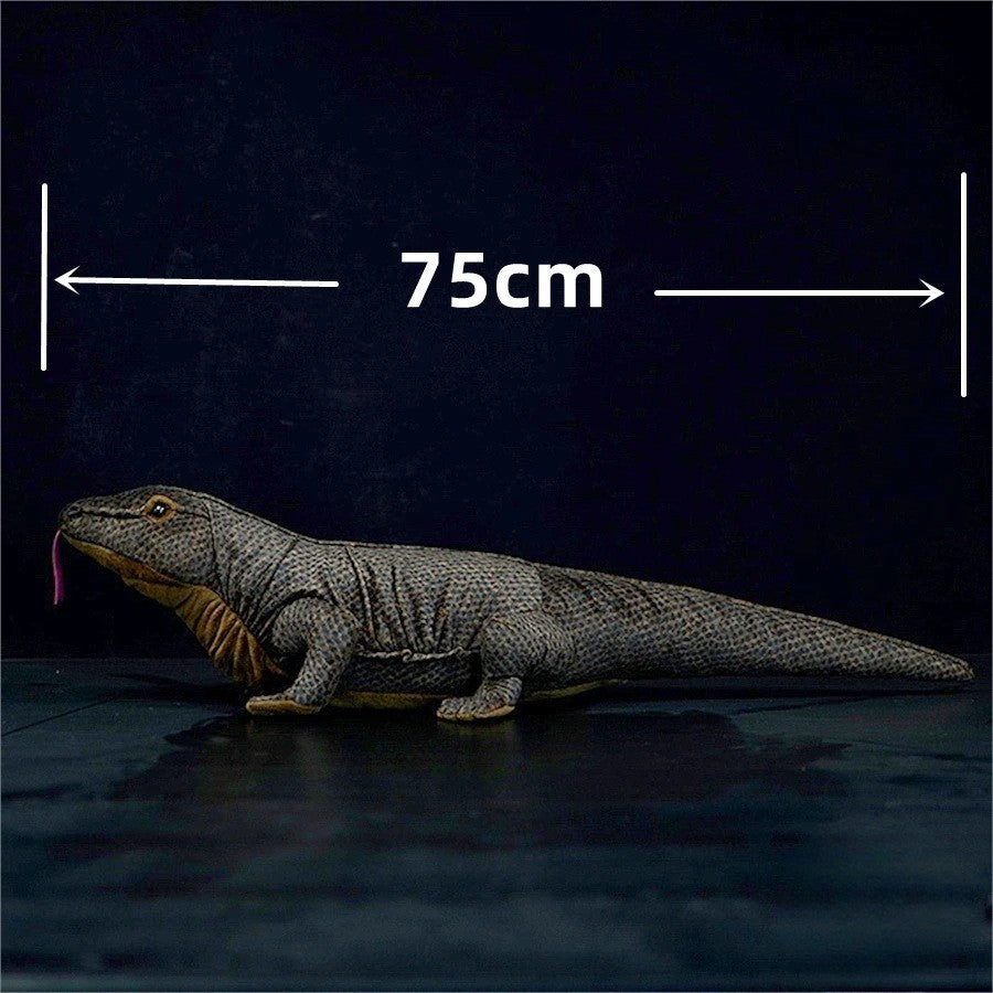 Dragon de Komodo domestique en peluche