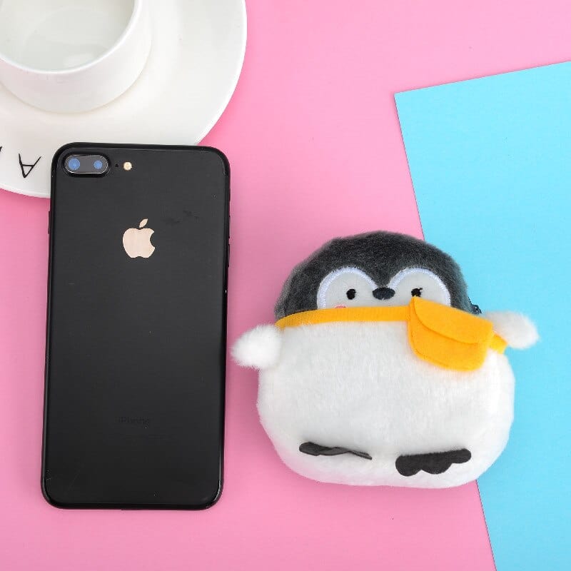 Le beau bébé pingouin - sac en peluche