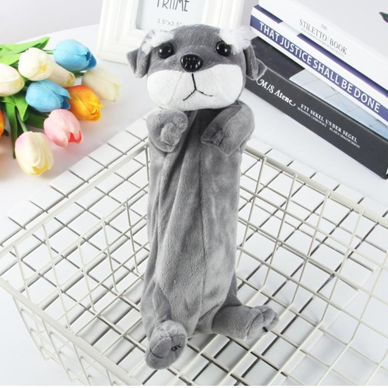 Le chien saucisse - trousse en peluche
