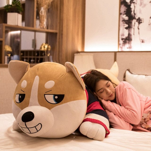 Loup Géant Peluche - Loup de Cristal™ 80 cm