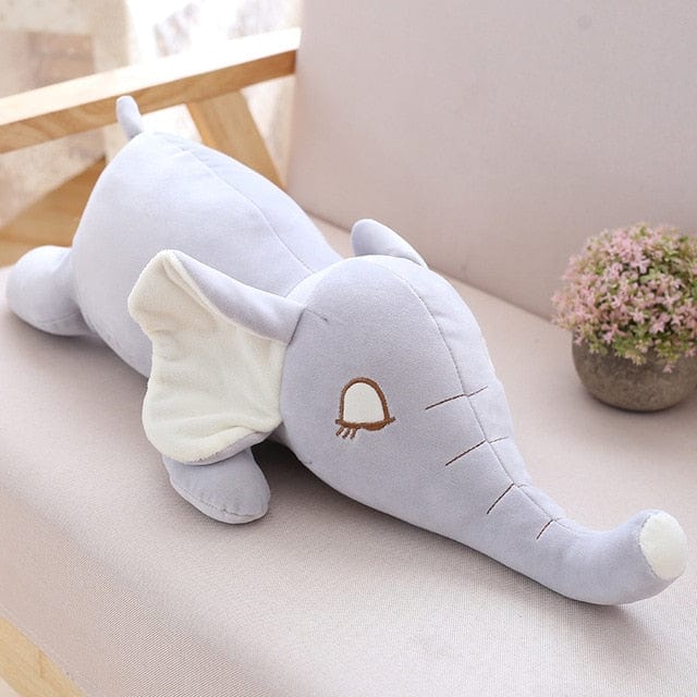 Nounours en peluche éléphant vert xxl