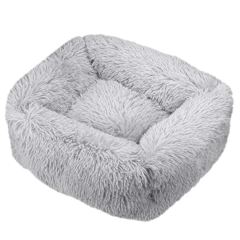 Panier En Peluche Pour Chien 43x35x20cm