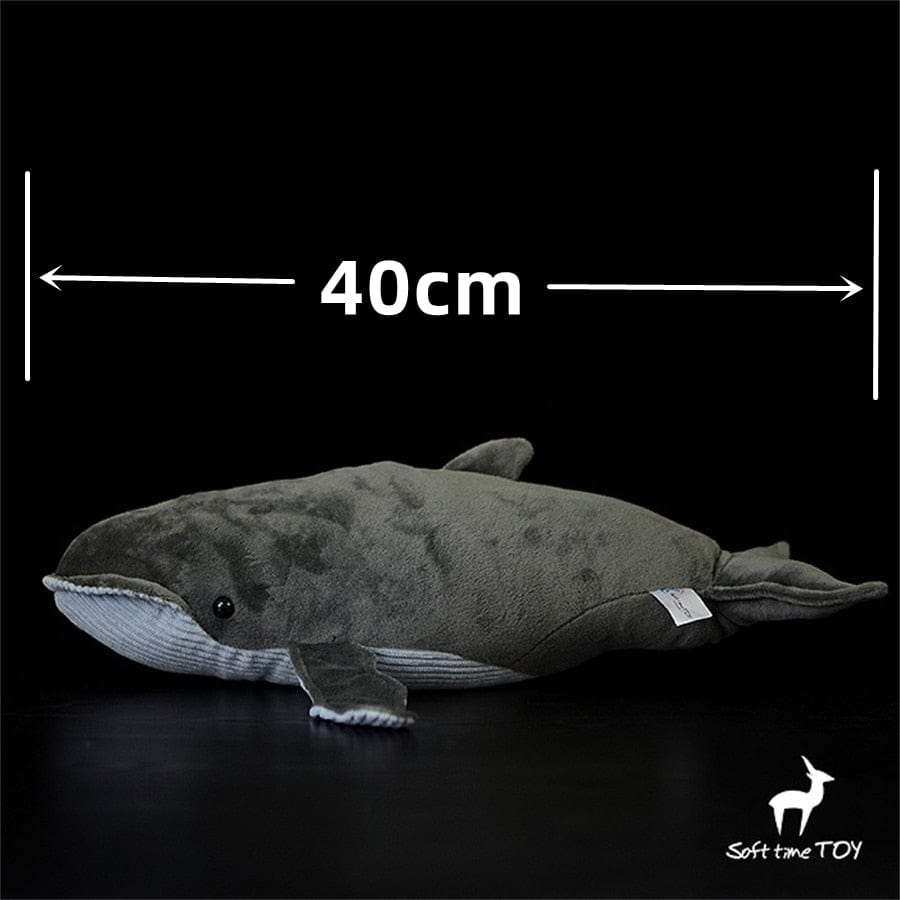 Peluche Baleine Grise