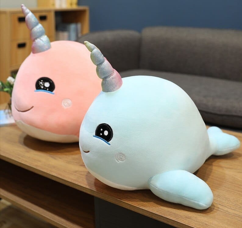 Peluche Baleine Licorne