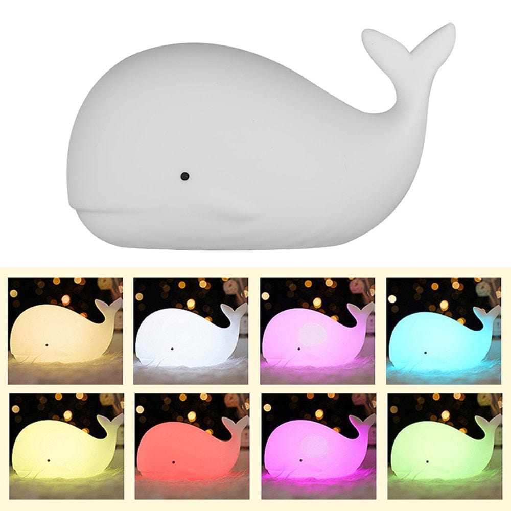 Peluche Baleine Veilleuse