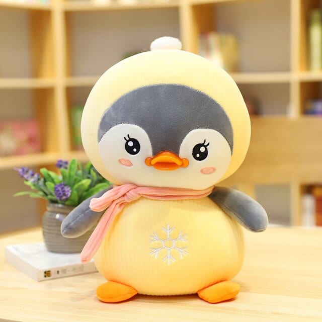 Peluche Bébé Pingouin - Patouille™ 25 CM / Jaune