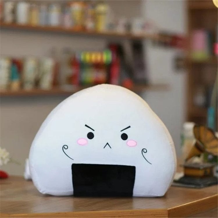 Peluche bol de riz squishmallow blanc et noir 20cm / Blanc