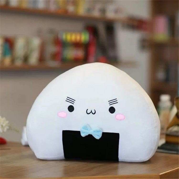 Peluche bol de riz squishmallow blanc et noir 20cm / Bleu