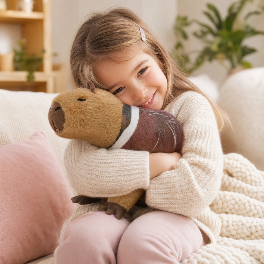 Peluche Capybara en Coque de Coco Pailletée - Utilisation du produit