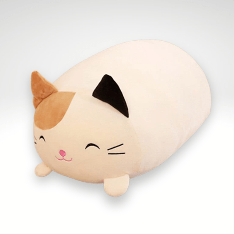 Peluche chat squishmallow bicolore content 30cm