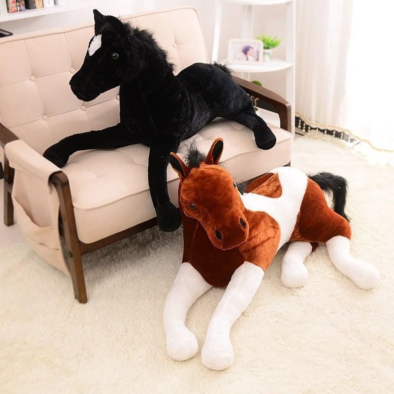 Peluche Cheval Géant - Ouragan le Fidèle™