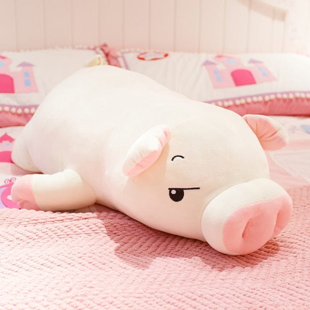 Peluche Cochon Fête Foraine - Pinky™ 40 cm / Blanc 2