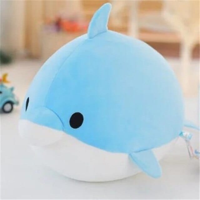 Peluche Dauphin - Ecco™ Bleu