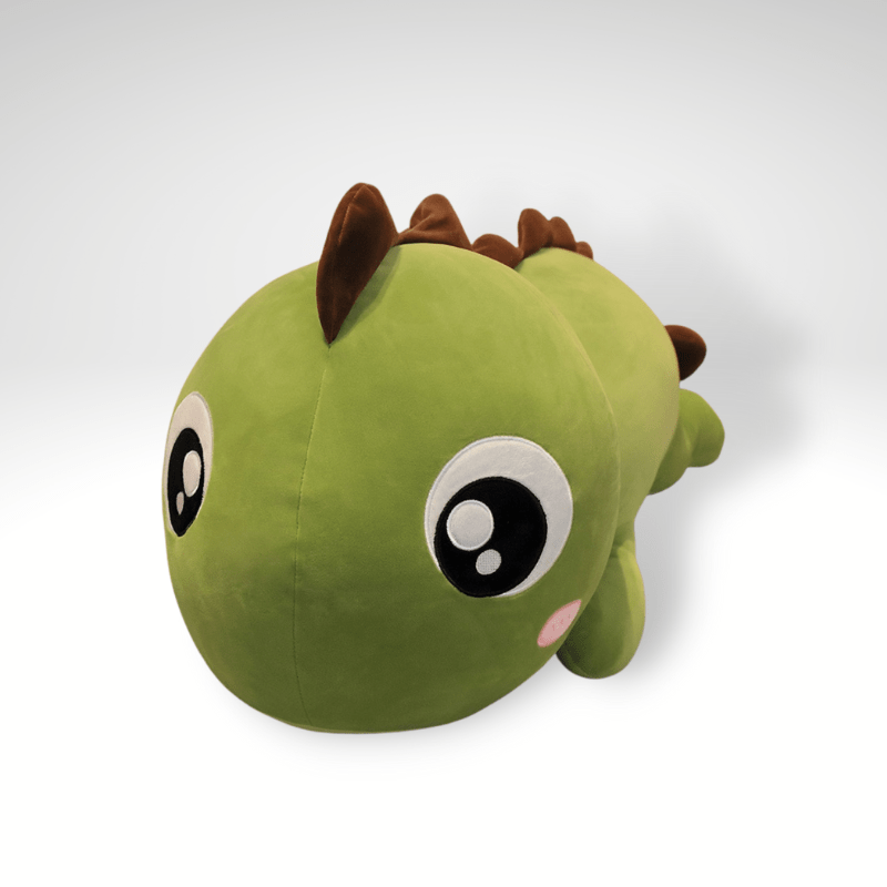 Peluche dinosaure kawaii aux gros yeux