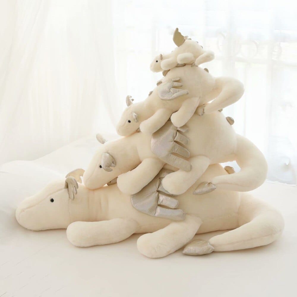 Peluche Dragon Blanc - Ferno™