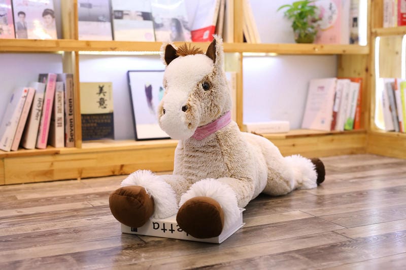 Peluche Géante Cheval - Sabot-d'Or™ 90 cm