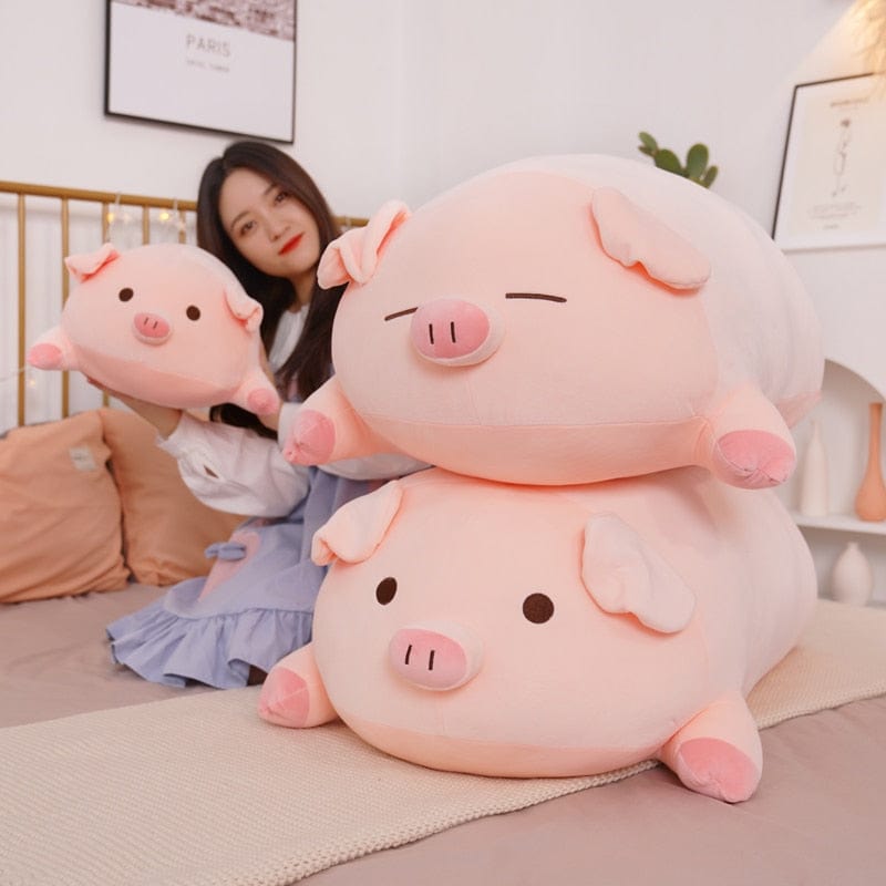 Peluche Géante Cochon - Popcorn™