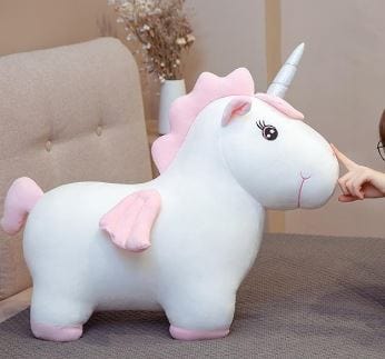 Peluche géante licorne magique
