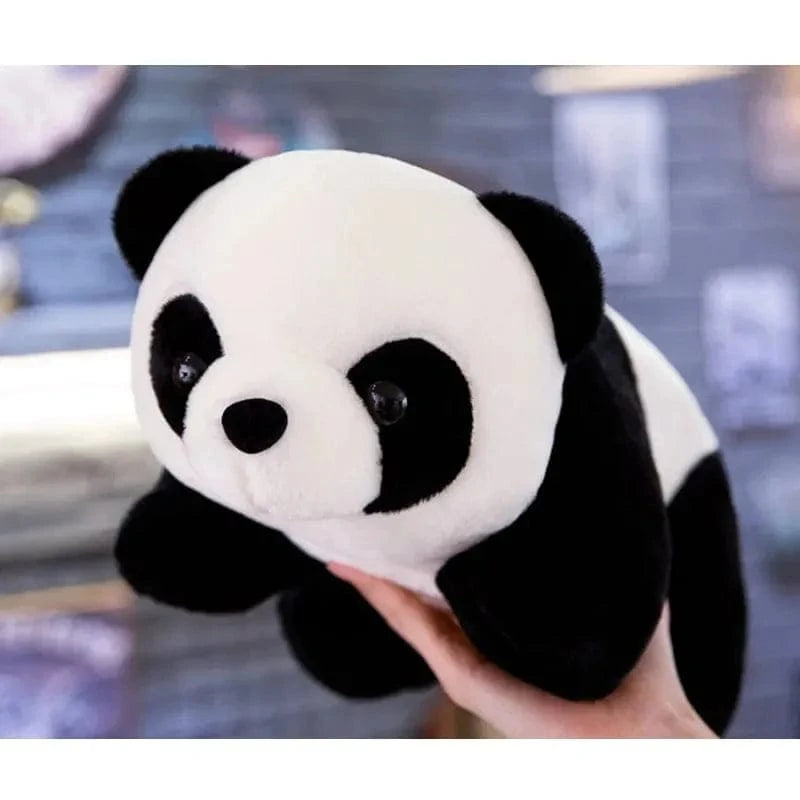 Peluche panda blanc et noir