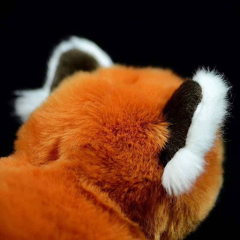 Peluche Panda Roux Réaliste
