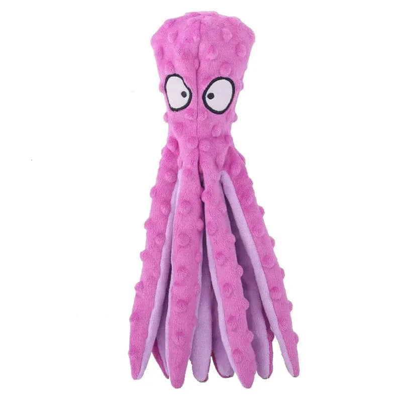 Peluche pieuvre longue et fine Violet